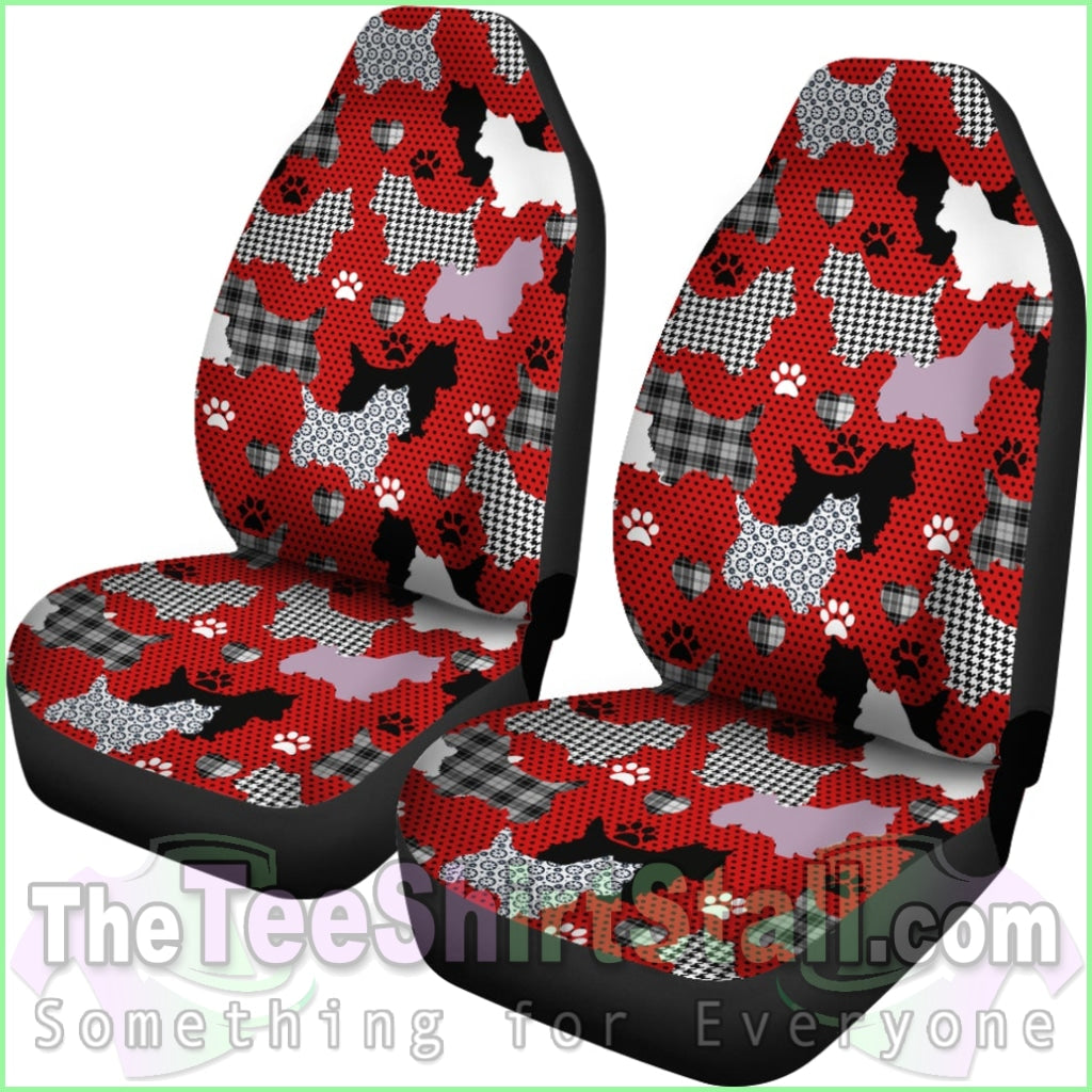 Westie Car Seat Covers