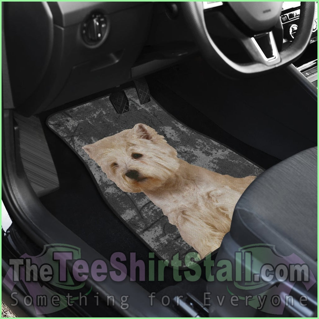 Westie Floor Mat