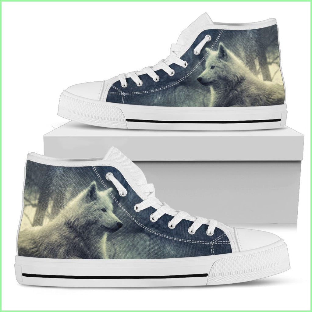 White Wolf Womens High Top