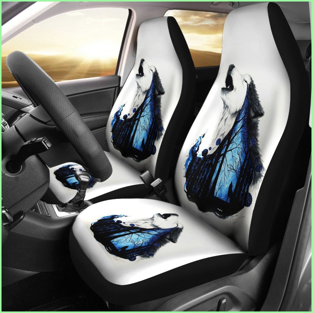 Wolf Car Seat Covers