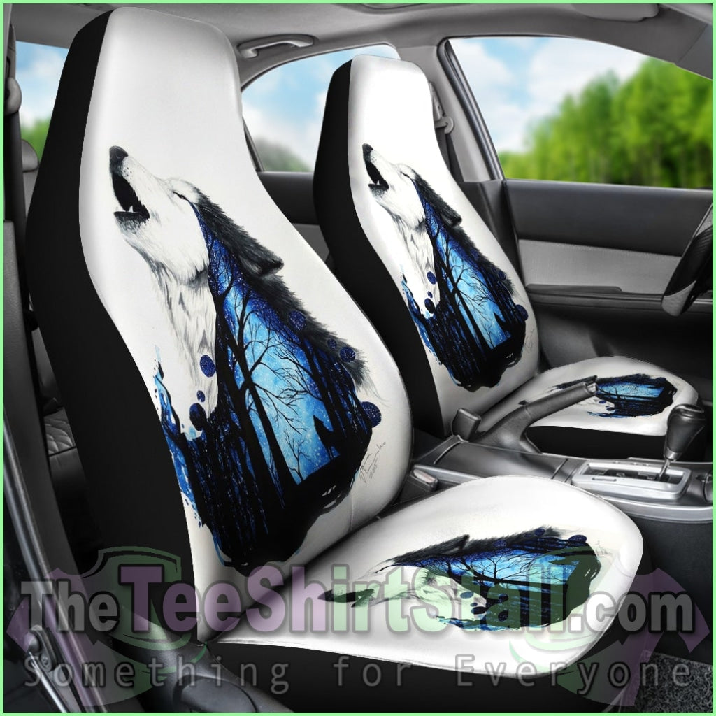 Wolf Car Seat Covers