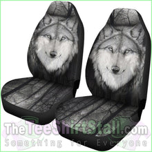 Load image into Gallery viewer, Wolf Car Seat Covers Eye-Night
