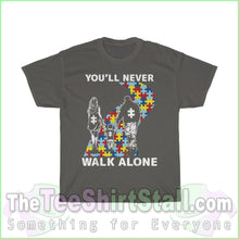 Load image into Gallery viewer, Ynwa Autism Tee S / Charcoal T-Shirt
