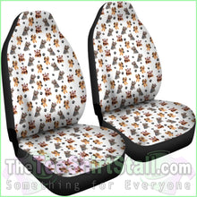 Load image into Gallery viewer, Yorkshire Terrier Car Seat Covers (Set Of 2)
