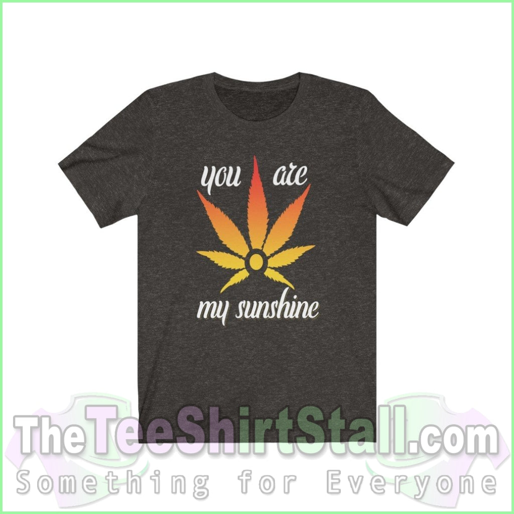 You Are My Sunshine - Weed Tee Black Heather / Xs T-Shirt